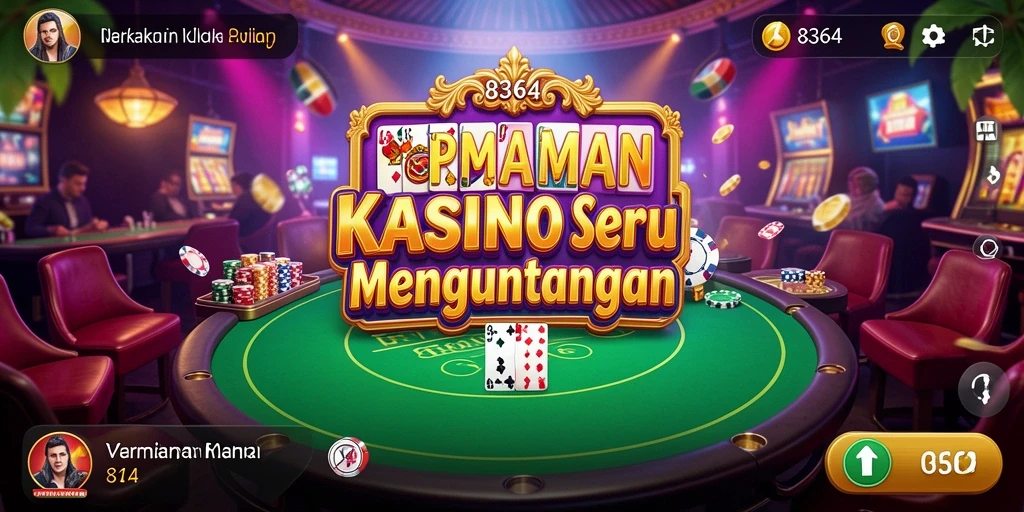 Screenshot gameplay 8364 menampilkan momen seru saat bermain Kasino.
