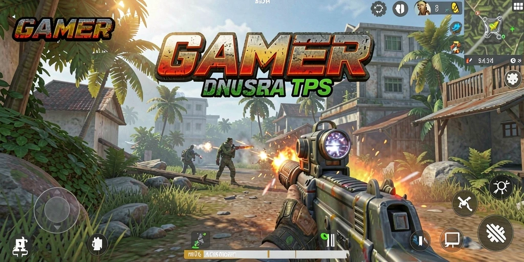 Screenshot dari gameplay seru di GAMERP dengan aksi menegangkan.