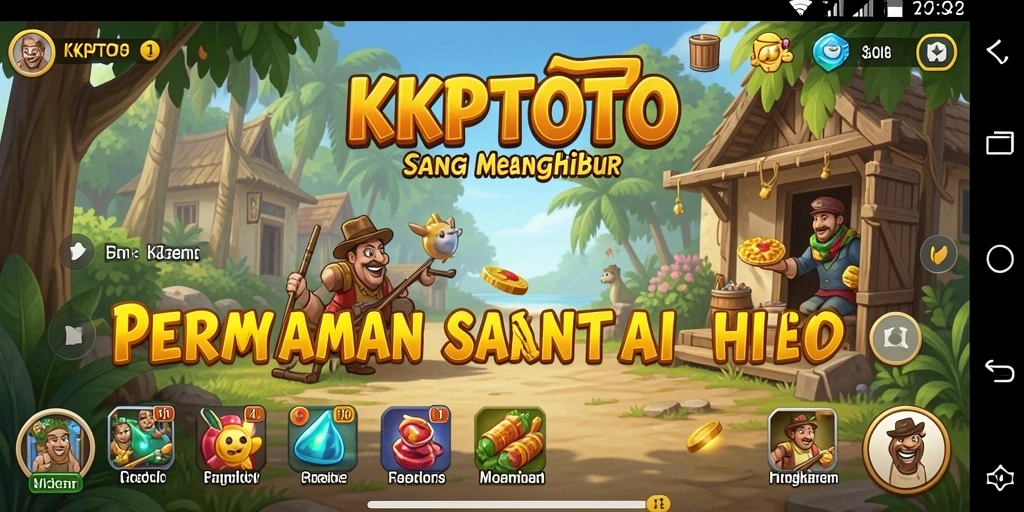 Screenshot KPKTOTO menampilkan gameplay yang seru dan penuh warna.