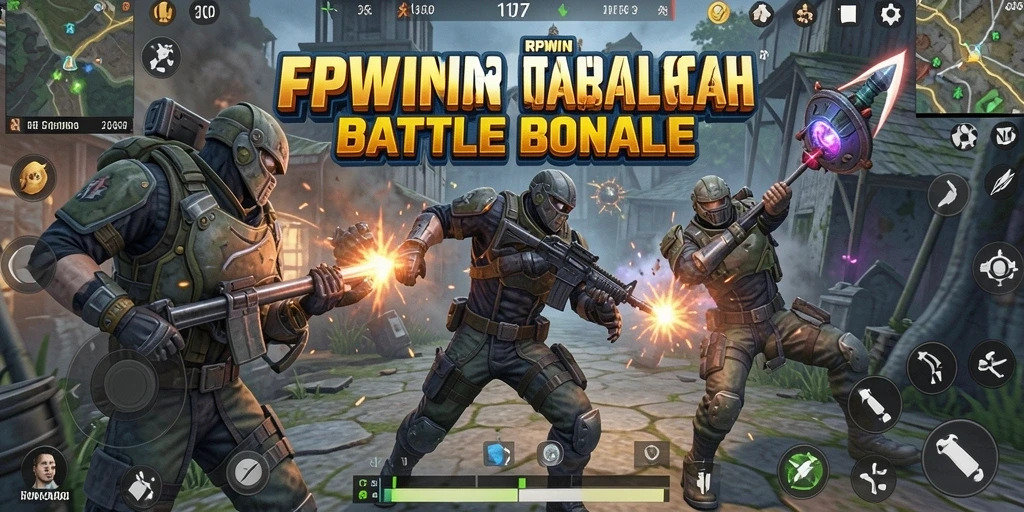 Gameplay seru RPWIN saat pemain berjuang untuk menang.
