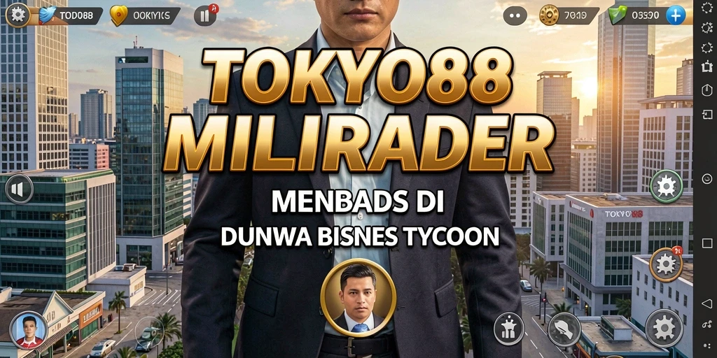 Screenshot utama TOKYO88 menampilkan keseruan gameplay Tycoon yang penuh strategi.